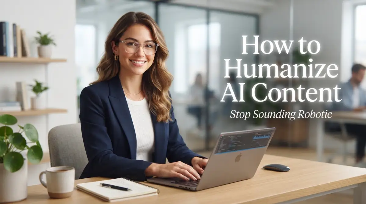 Why Your AI Generated Content Sounds Robotic and How to Humanize It